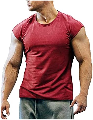 Muške ljetne majice za čizme Casual Tie Dye T-Shirt okrugli vrat odjeća za prozračne potkošulje bez rukava