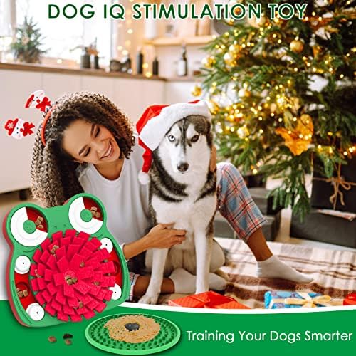 Lalolee pse zagonetke zagonetke, zagonetke od 3 in-1 sa prostirkom za hranjenje i šmrti za štene interaktivne