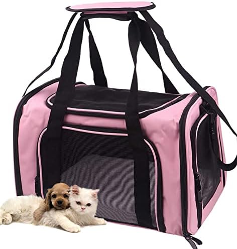 Petbuy torba za kućne ljubimce za pse mačke, Prijenosna torba za kućne ljubimce sklopiva tkanina