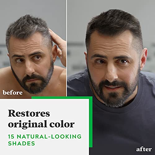 Šampon Just For Men-u boji , Muška boja kose s keratinom i vitaminom E za jaču kosu - najtamnija