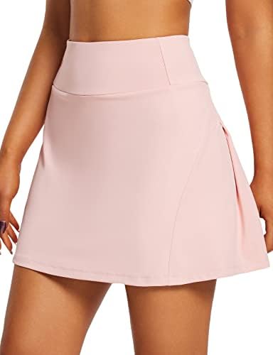 BALEAF ženske 16 & 34; tenis suknje visokog struka Golf Skorts suknje sa šorc & amp ;3 džepovi