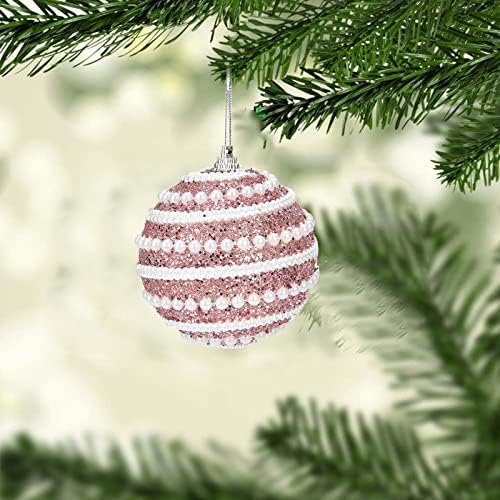 Božićno Drvo Ukras Privjesak Šarena Lopta Božićna Lopta Božićna Dekoracija Viseća Lopta Božićno