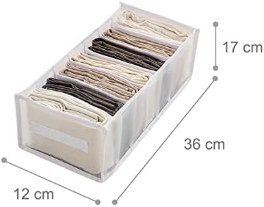 Kutija Za Odjeću Za Pantalone Ladica Kutija Za Odlaganje Pretinac Pretinac Torba Mrežasta Kućna Tekstilna Ostava Prozirne Džemper Kutije Za Odlaganje