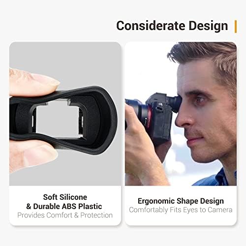Eyecup kamere + LCD tražilo: Soft Silicon kamere Eyecup sa odvojivim LCD tražilom kamere za Sony kameru
