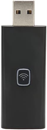 USB konverter sa ručkom za igru, robusni prenosivi Crni Adapter za bežični kontroler profesionalni stabilan