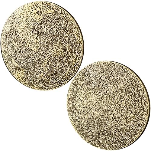 Novčić punog mjeseca-prečnik 1,57 inča-novčić za brigu Lucky Coin