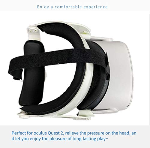 Podesiva glava kompatibilna za oculus Quest 2, virtualna realnost naočala za glavu, kaiš za glavu za oculus Quest 2 VR slušalice, smanjuju pritisak za Quest 2 slušalice