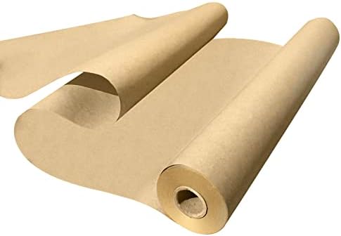 Made in USA Brown Kraft Paper Jumbo Roll 30 x 2400 idealno za pakovanje poklona, Umjetnost, zanati,