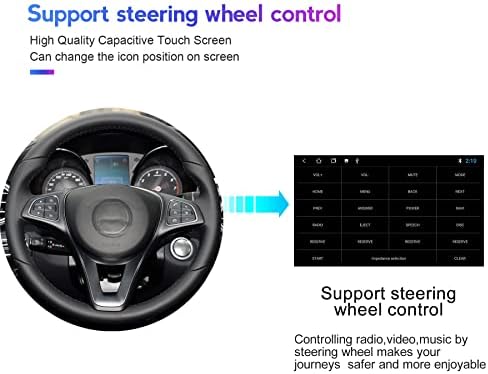 Auto radio stereo za Honda CRV 2007-2011, Biorunn Android 11 9-inčni Octa Core Car GPS navi bežični Carplay