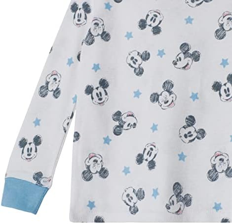 Disney Beby Boys 'Mickey Mouse 4-komadni pričvršćen pamuk pidžama