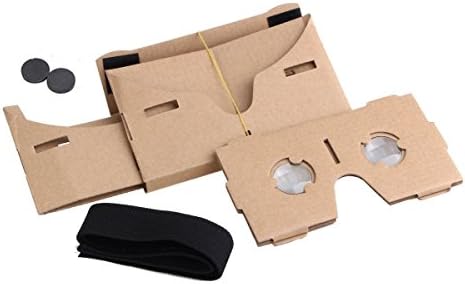 Blingkingdom-kartonske slušalice 3D virtualna stvarnost VR za Android pametne telefone iPhone + NFC i kaiš