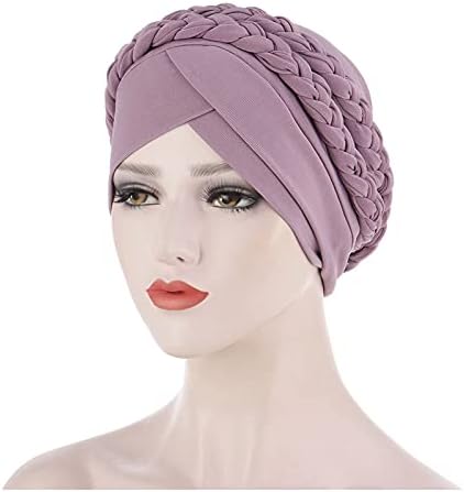 Kape pokrivala za glavu za žene Beanies Etno Wrap pokrivala za glavu Bohemian pletenica šešir Turban kapa Cover bejzbol kapa Hoodie