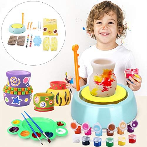 NUOBESTY 1 Set keramičke igračke zanatske keramike modeliranje Starter Vajanje edukativna djeca bez boja