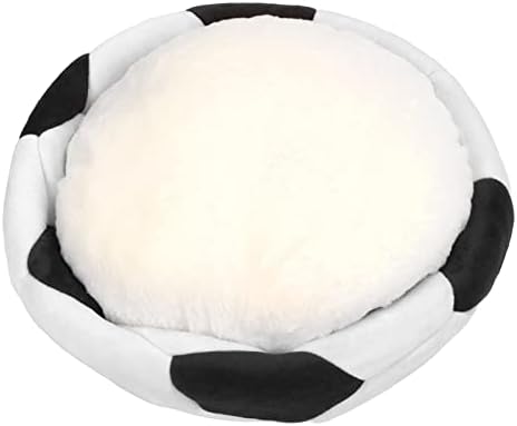 Krevet za kućne ljubimce u obliku fudbala, ublažava pritisak Poluzatvoreni topli mekani mačji pećinski krevet za mačke za mačiće