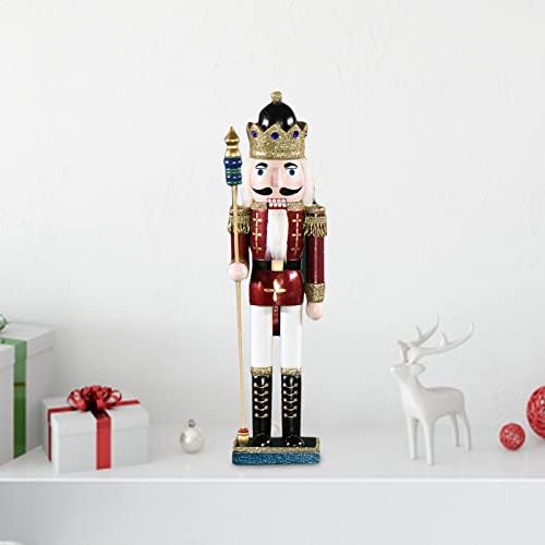 shamjina 38cm drveni Orašar Ornament lutkarska igračka Orašar figura Orašar vojnik za ormar polica desktop Decor kolekcija