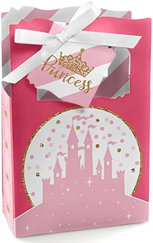 Little Princess Crown - ružičasta i zlatna princeza za bebe tuširanje ili rođendanski partijski nakloni - set od 12