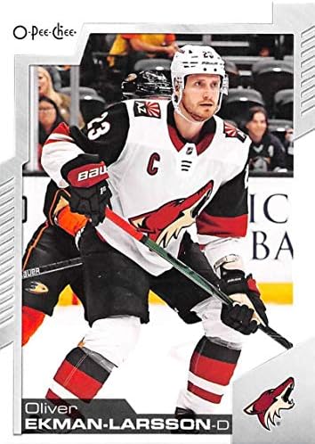 2020-21 o-pee-chee # 406 Oliver Ekman-Larsson Arizona Coyotes NHL hokejaška trgovačka kartica