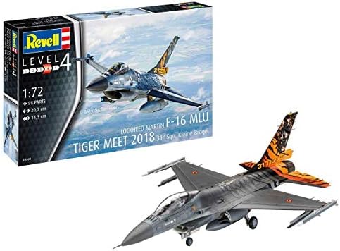 Revell 03860 1/72 Belgium Air Force F-16 MLU 31 Sqn. Komplet Plastičnih Modela Kleine Brogel