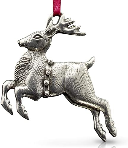 Danforth - Božićni ukras za irvase – ručno izrađeni ukrasi za irvase za kositar za jelku – proizvedeno