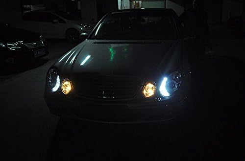 GOWE stil automobila za farove Benz W221 2003-2009 godina LED prednja lampa bez AFS funkcije bijela i Crna kućište SN Temperatura boje: 6000k;snaga:55w