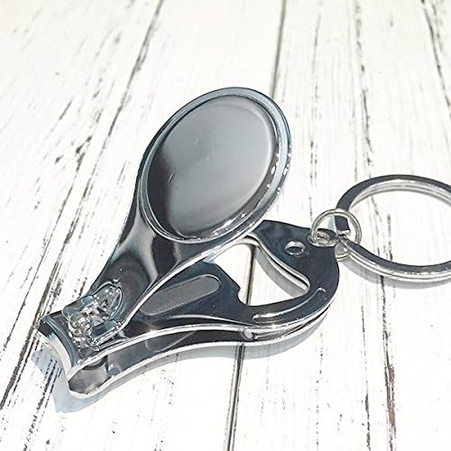 Stilska riječ Telefolička umjetnost deco poklon modni noktilni noktilni prsten za ključeve ključeva clipper