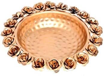 RG Decorrr House Rose Urli Prekrasna mesingana završna obrada okruglog cvijeta Diwali Dekoracija