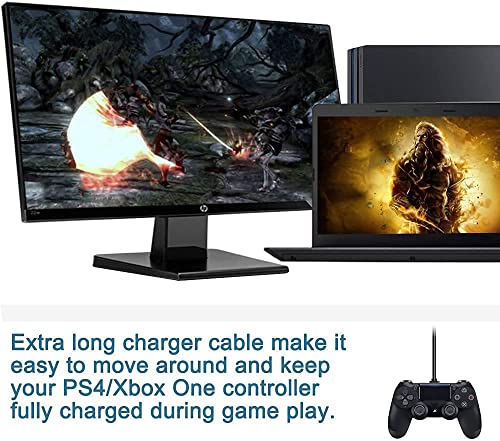 Aosok PS4 kabl za punjenje kontrolera, 2pack 3ft PS4 kabl za punjenje Super brzi punjač za Sony Playstation 4