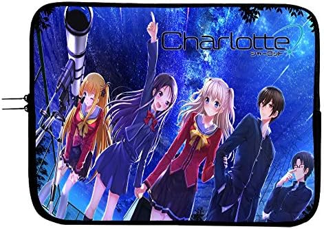 Charlotte Anime laptop rukav, Anime Laptop Case Durable Laptop & amp; tablet Protector, Carry your Devices in