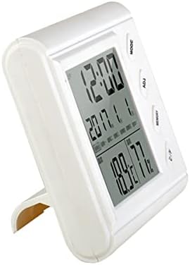 HOMOYOYO vlažni mjerač u zatvorenom higrometri Digitalni monitor Bijela mjerač precizna temperatura