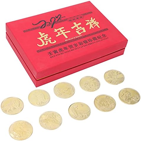 Aboofan Goldendoodle Pokloni 1 Postavite kinesku Novu godinu Komercijalna godina Šarm Godina kovanica Kovamorativni