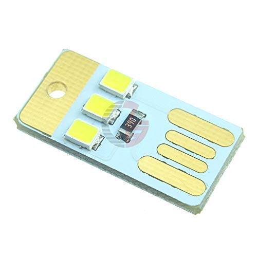Mini LED noćna USB snaga bijela modllight džepna žarulja žarulje LED privjesak prijenosni novi