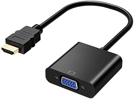 HDMI do VGA, pozlaćeni HDMI do VGA adaptera, muško za žensko za računalo, desktop, laptop, računar, monitor,