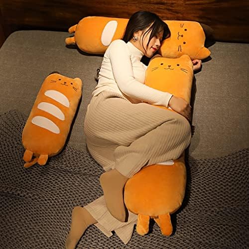 Yonlit Funny hljebska mačka punjena životinjska lutka igračka slatka hljeba pliša zagrljaj jastuk za spavanje