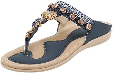 ENVEZ sandale za ženske ležerne klizanje na slajdsima Ljetne cipele protiv klizanja šetnje cipele široke fit flip flops sandale