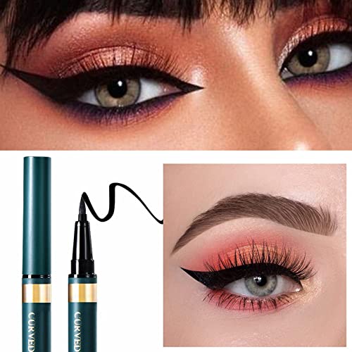 npkgvia Crni tečni Eyeliner jednostavan za nošenje dugotrajne prirodne šminke Boot Eye Liner Eyeliner vodootporni