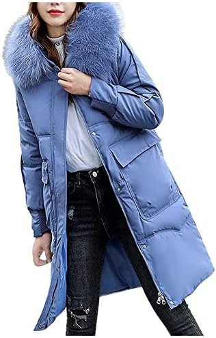 Zimska jakna sa punim rukavima Ladie's Cotton Fit Floatity Puff Jacket HIBSS Solid Encanto Comfort Zipup