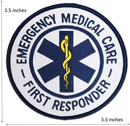 3.5 Hitna medicinska nega Prvo opomena Zvezda života Logo Patch tkani kuka i loop Patch, Funny Meme Patch, taktički