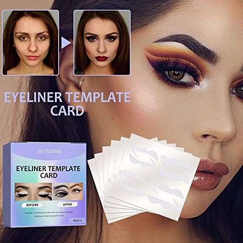 Makeup For Women Face Eyeliner šablone Kit šablonske naljepnice naljepnice za oči netkane kartice za