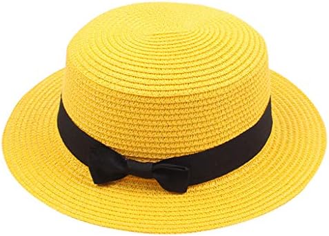 Ženski slamnati šešir širokog oboda jednobojni šešir za plažu slamnati ljetni šešir za sunce ženski štitnik