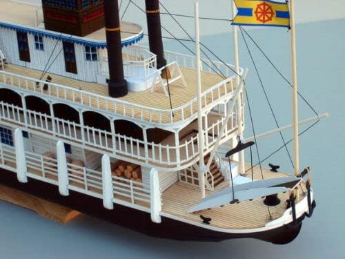 SAD Mississippi parni brod 3D papir Model kit