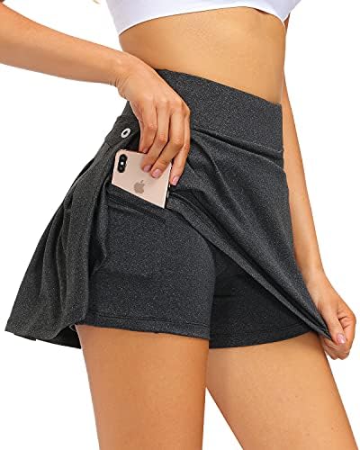 Stylezone atletska teniska suknja Sportska suknja za žene sa džepovima plisirani Atletski Golf Skorts aktivna