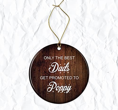 OwingsDesignsPerfect Poppy Ornament - samo najbolji očevi se promovišu u Poppy Ornament - Poppy