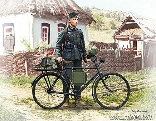 Njemački vojnik-biciklista 1939-1942 Drugi svjetski rat 1/35 komplet plastičnih modela Master