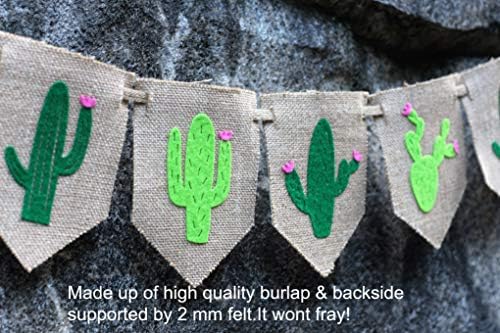 Cactus Party Supplies | Kaktus dekor | Taco Party | Burlap Fiesta zabava | Rođendanski ukrasi | Kaktus zidni