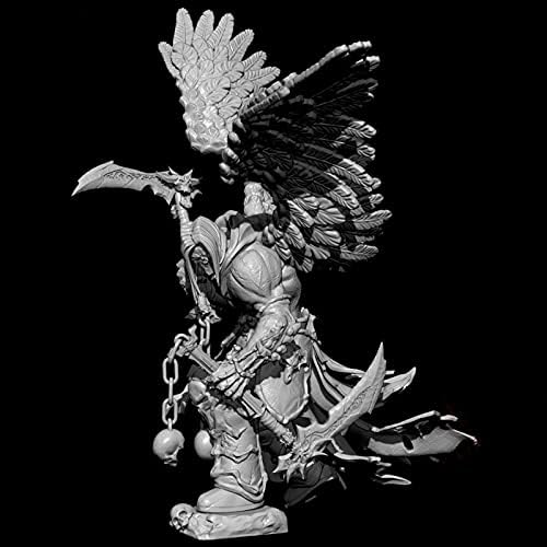 Splindg 1/24 75mm Ancient Fantasy Skeleton Legion Warrior sa krilima Resin character model Kit neobojeni