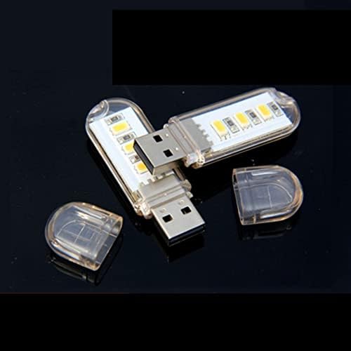 Mameg Bedlamp Lamp Prijenosni mini USB LED knjiga Ultra svijetla čitanje lampica za čitanje 3