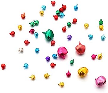 AGCFABS 20-150pcs / Pack Multicolorirani razne veličine rasutih obrtnih jorgovanih zvona za DIY