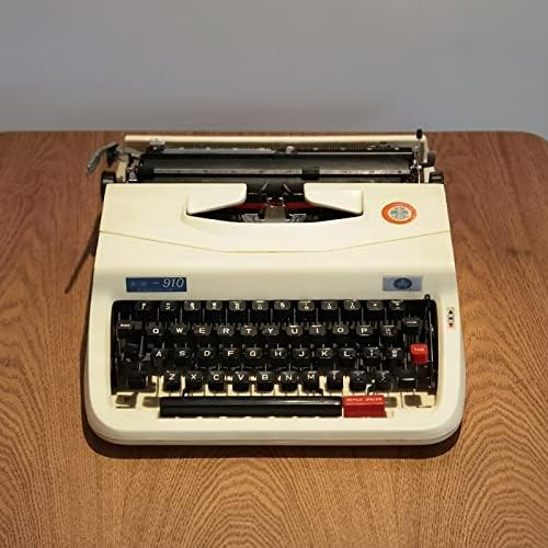 XUCS Vintage pisaća mašina, prijenosni ručni pisaći stroj, mehanički engleski pisaći stroj, program za obradu