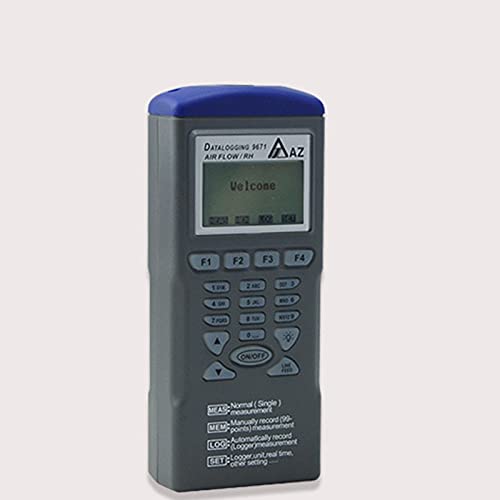 QUUL anemometar Data Logger meri brzinu vazduha, brzinu vazduha, zapreminu vazduha, vlažnost temperature i