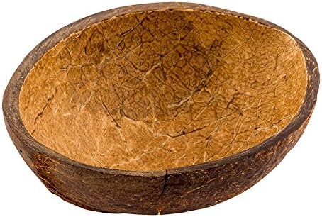 Indo 3,5 inčne kokosove školjke, 10 biorazgradivih kokosovih zdjelica za kokosove, otporne na pukotine,